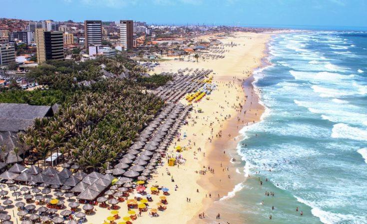 Apto Exclusivo, 200M Da Praia, Horario Flexivel 24 Horas 福塔雷萨 外观 照片